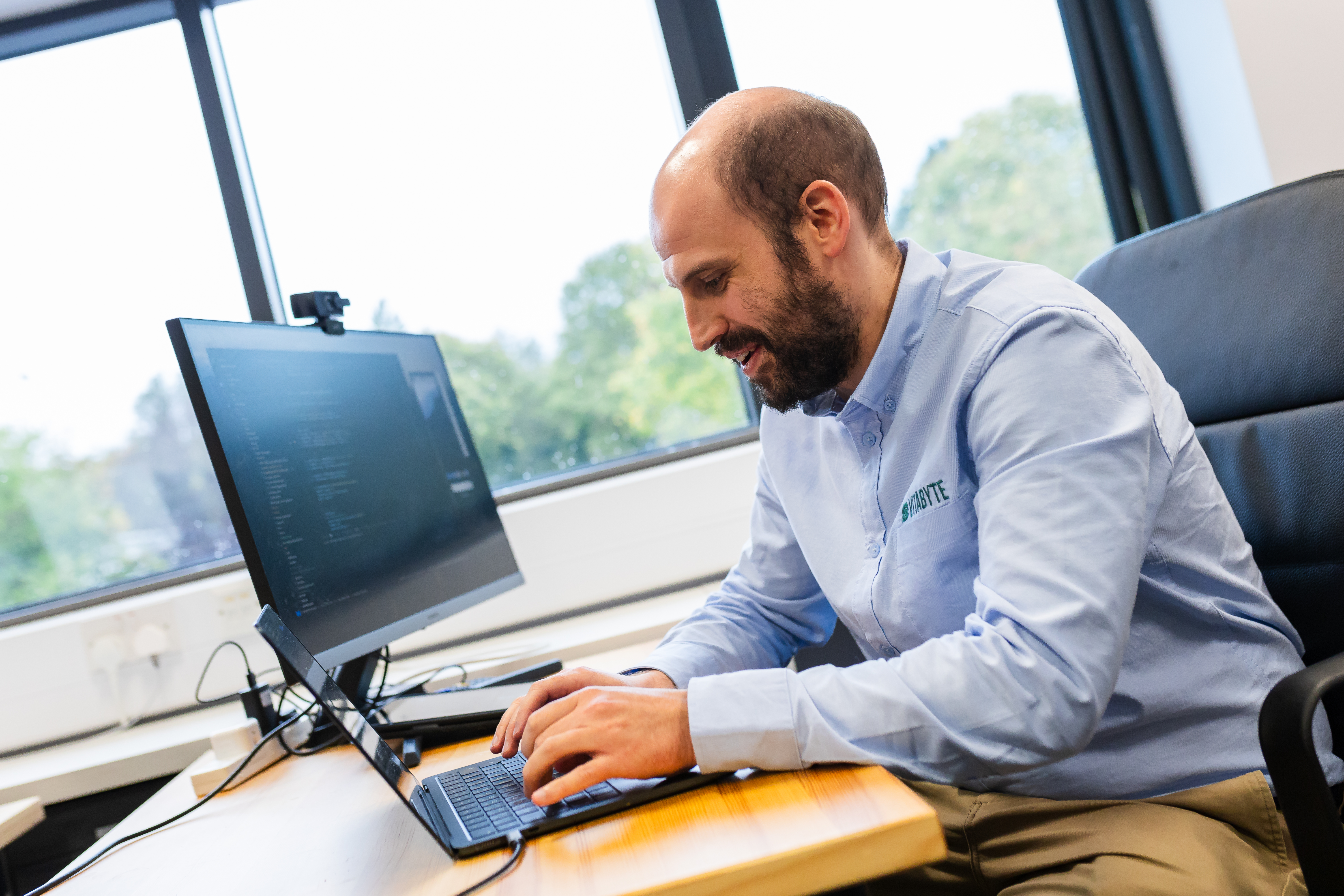 Vitabyte team members working together